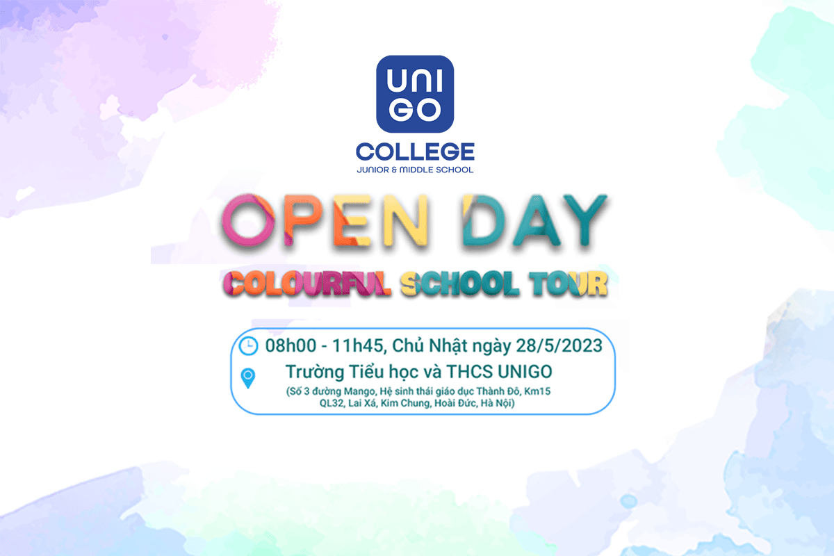OPEN DAY - Colourful School Tour at UNIGO